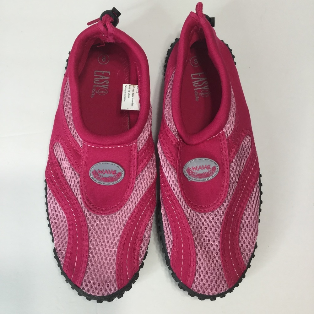 WAVE Women's Water Shoes Pink Size 8